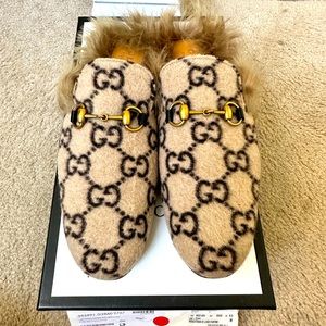 Gucci Princeton Brown Mules